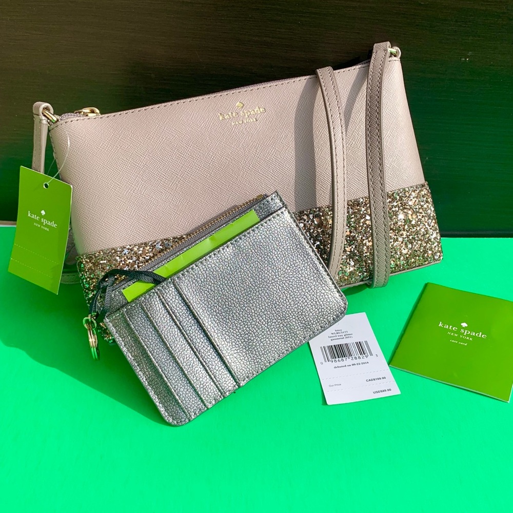 Kate Spade Ramey Greta Court/ Key Chain Wallet Set - Picture 4 of 8